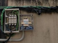 Cuadro eléctrico instalado por electricistas en Dos Hermanas
